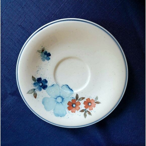 Lot of 8 Noritake Versatone Glimmer Salad Saucer Dessert Plates - Picture 4 of 6